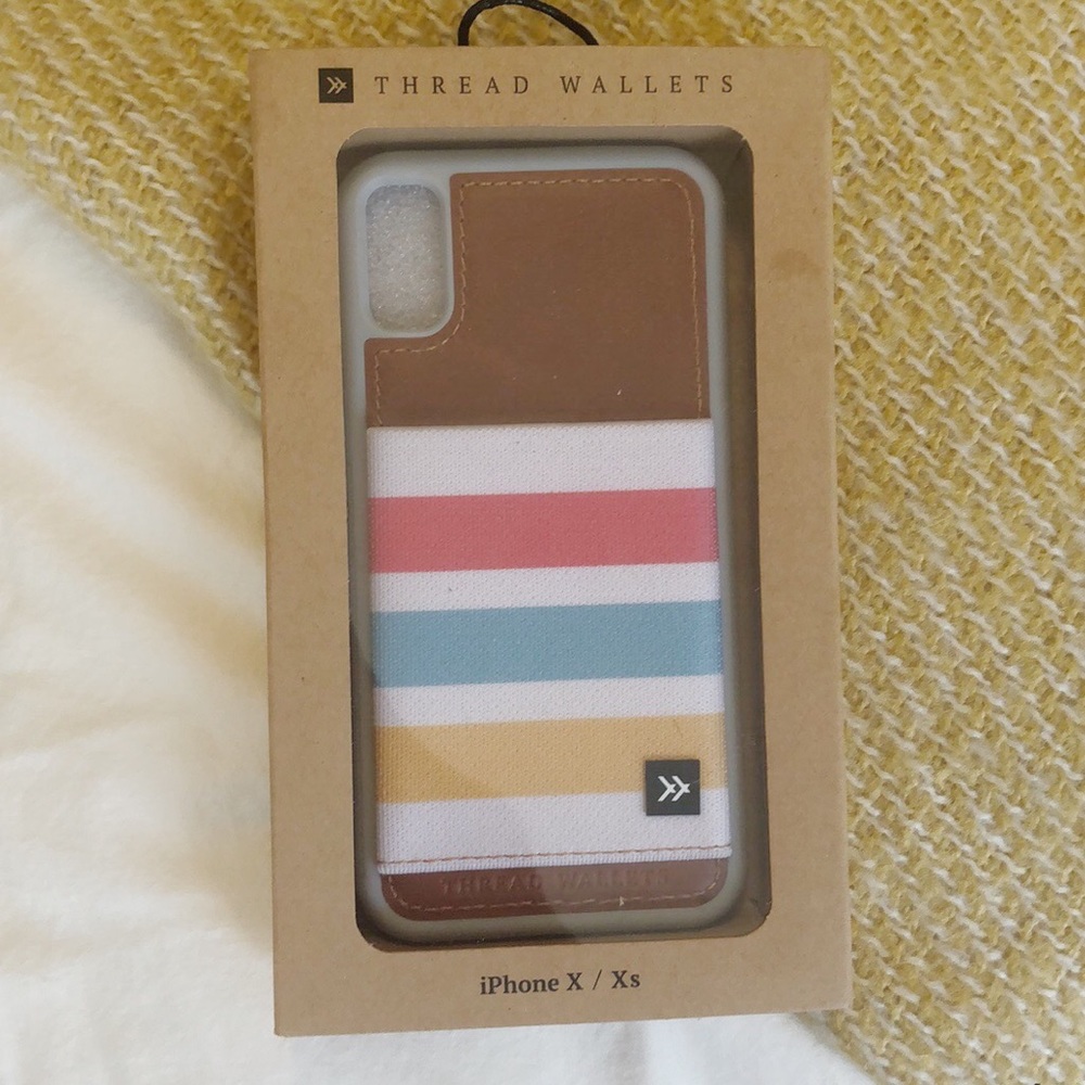 Thread wallet for iphone x/xs
